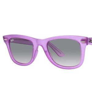Rayban Purple Wayfarer Ice Pop Sunglasses